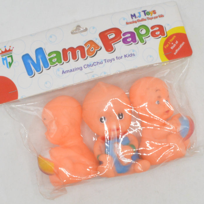 Amazing Mama Papa Chuchu Toy Pack of 3