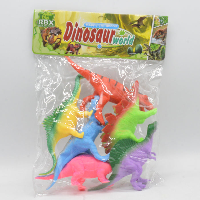 World Animal Dinosaur Pack Of 6