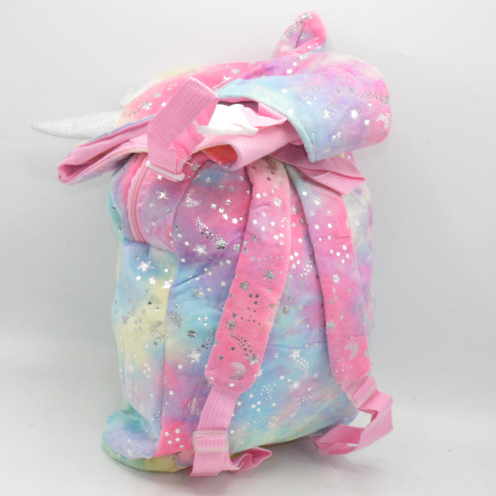 Amazing Soft Stuff Bag with Unicorn Cap