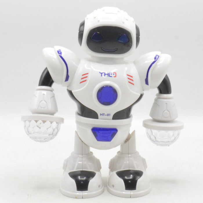 Smart Space Dance Robot with Lights