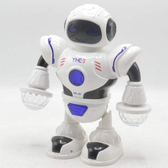 Smart Space Dance Robot with Lights