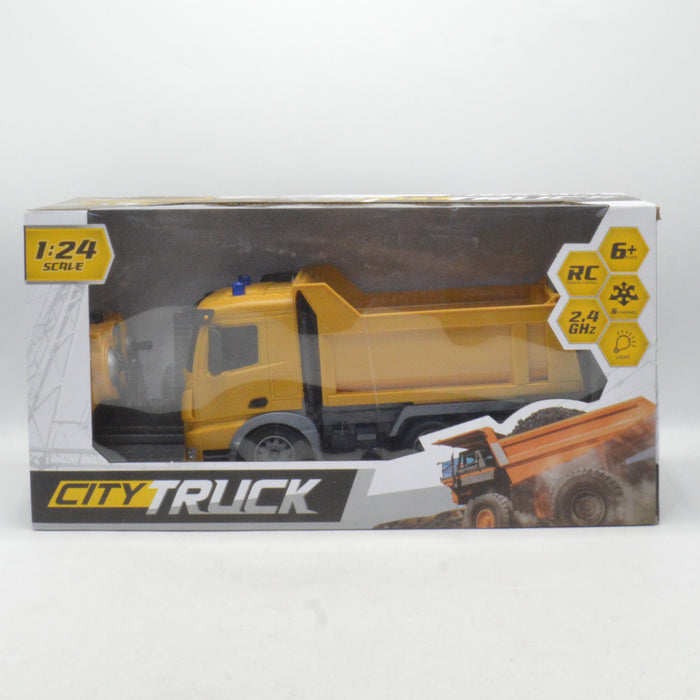 Rechargeable RC City Construction Truck With Light