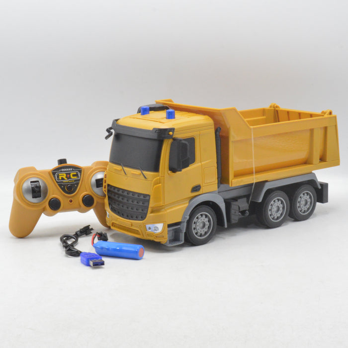 Rechargeable RC City Construction Truck With Light