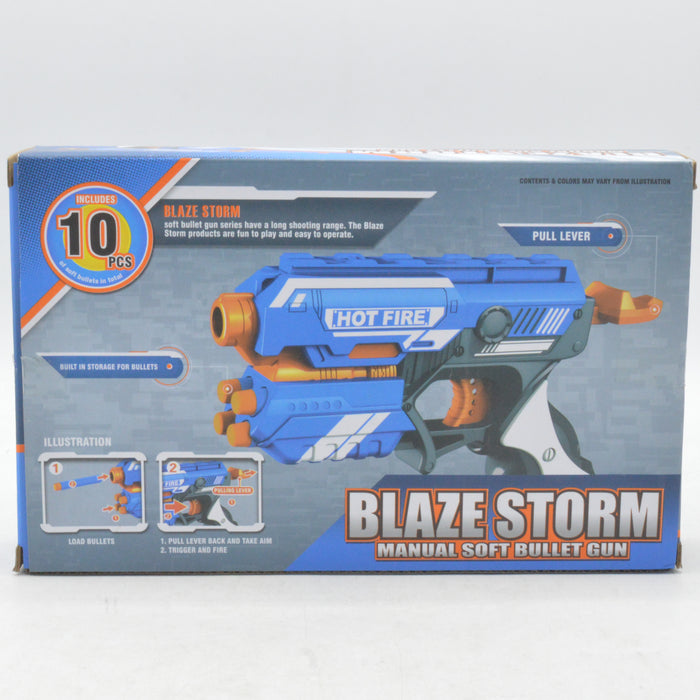 Blaze Storm Manual Soft Bullet Gun