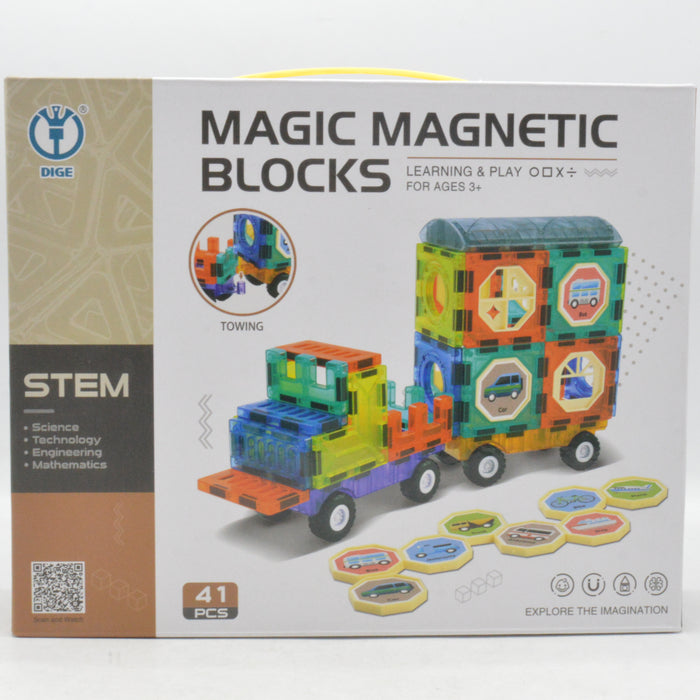 Magic Magnetic Blocks 41 Pieces