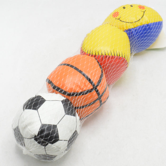 Sports Soft Balls 4 Pieces