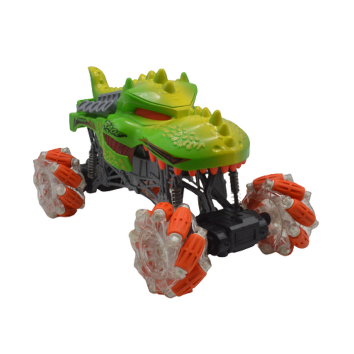 Dinosaur Shape Rechargeable Car With Light & Sound