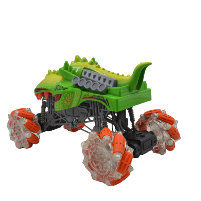 Dinosaur Shape Rechargeable Car With Light & Sound