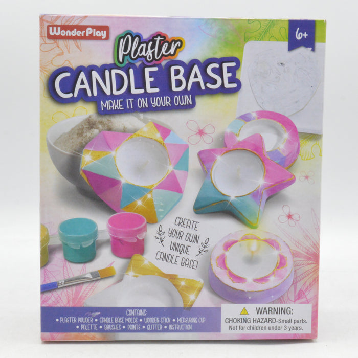 Kids Plaster Candle Base