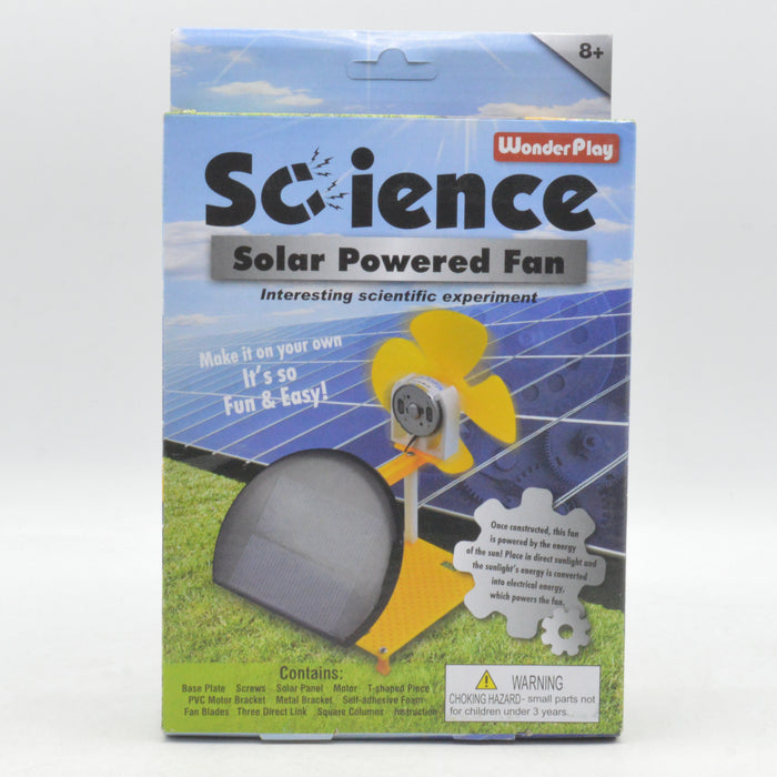 Science Solar Powered Fan