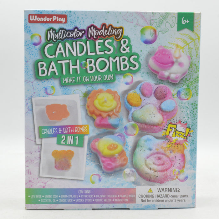 2 in 1 Candles & Bath Bombs