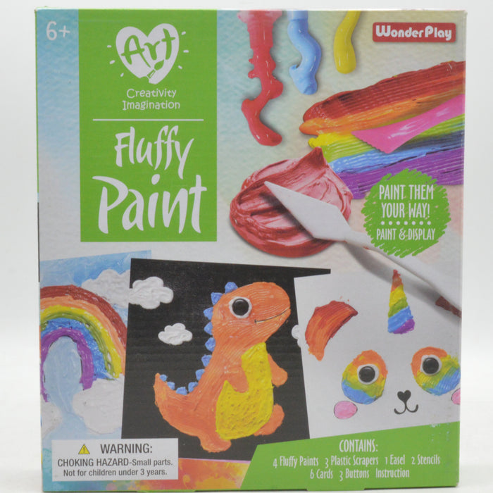Kids Fluffy Paint Art