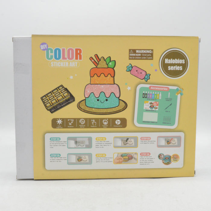 Color Sticker Art Painting Book