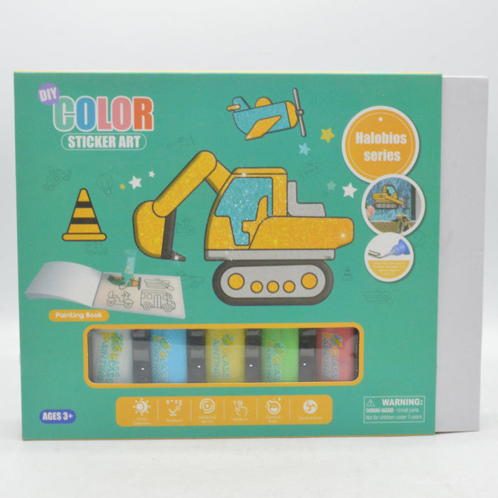 DIY Color Sticker Painting Book