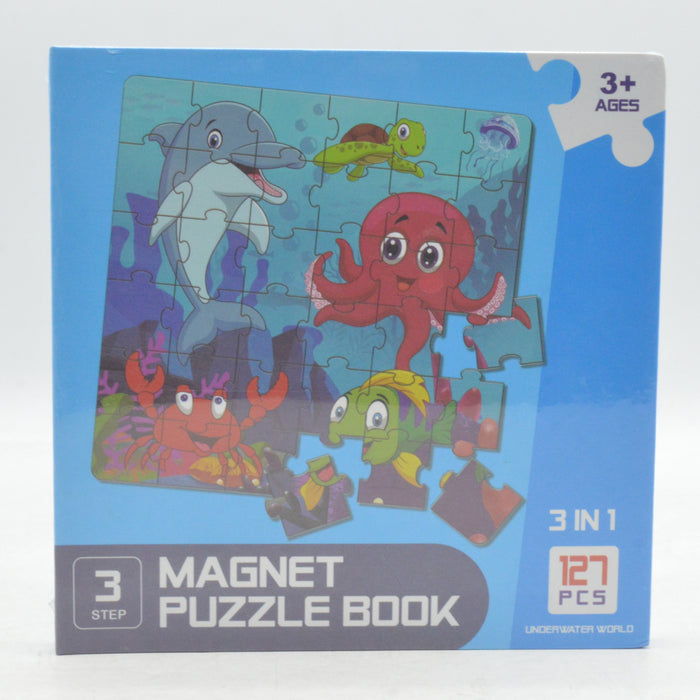 Underwater Theme Magnetic Puzzle Book