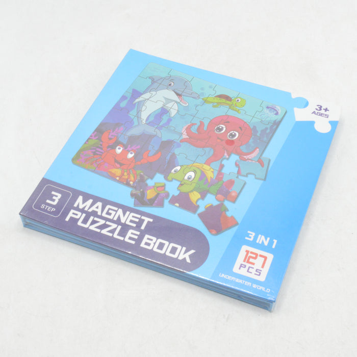 Underwater Theme Magnetic Puzzle Book