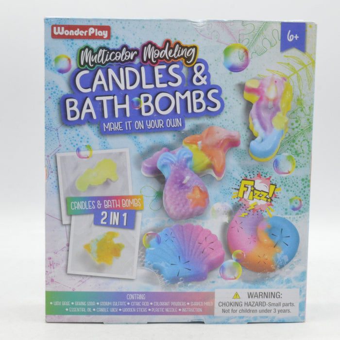 2 in 1 Candles & Bath Bombs