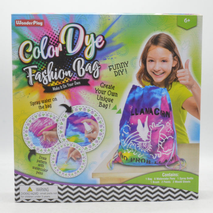 Color Dye Fashion Bag For Girls