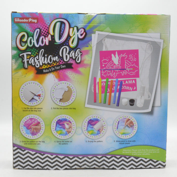 Color Dye Fashion Bag For Girls