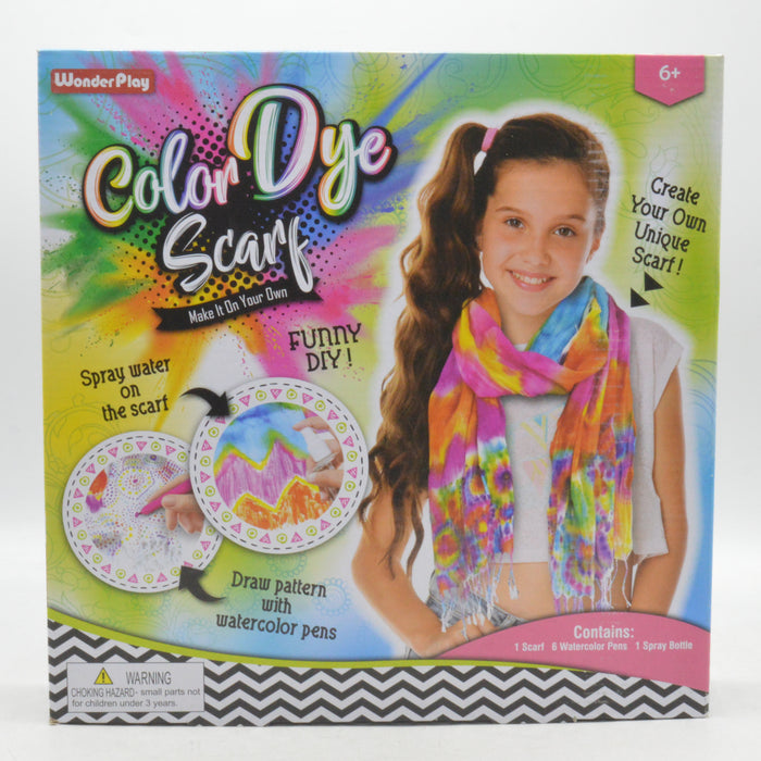 Little Girl Color Dye Scarf