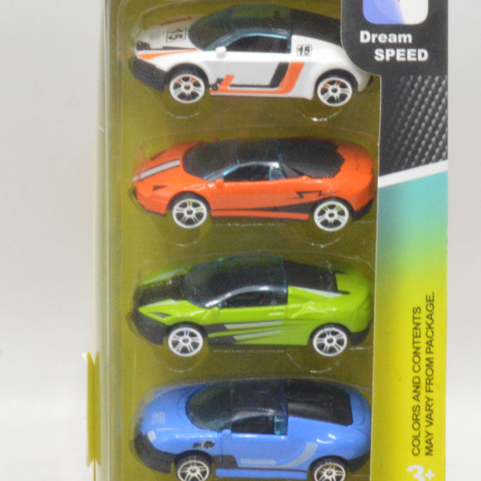 Diecast Pack of 6 Dream Speed Cars