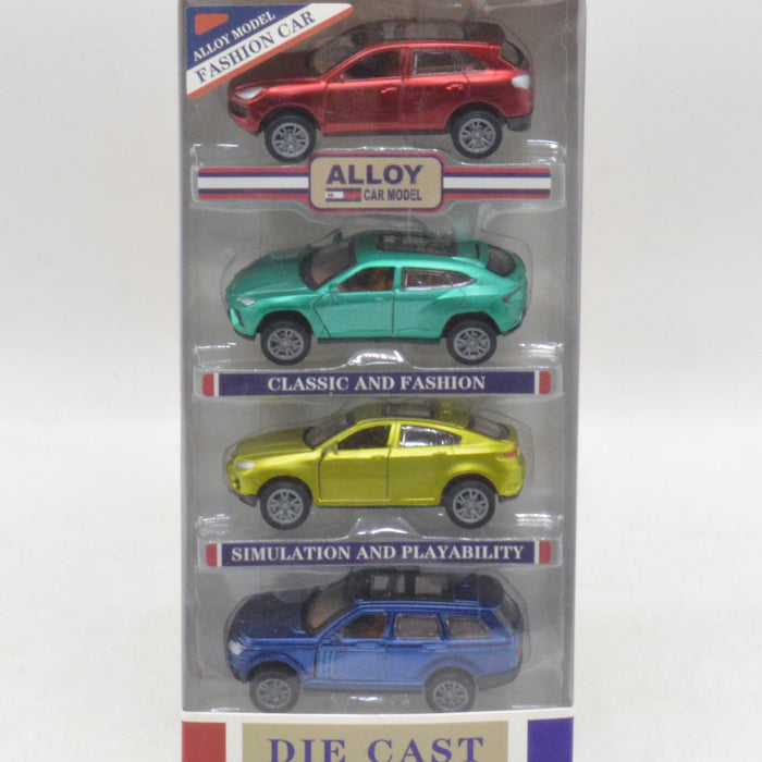 Diecast Fast & Furious Car Pack of 4