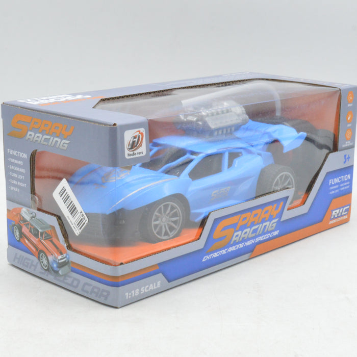 Remote Control Spray Racing Car With Light & Music