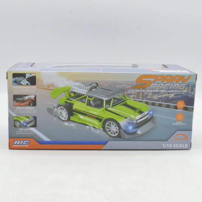 Remote Control Spray Racing Car With Light & Music