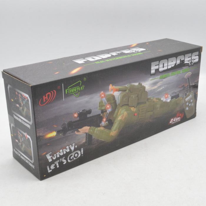 Remote Control Army Man with Light & Sound
