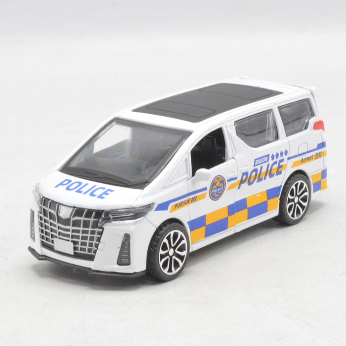 Diecast Police Car With Light & Sound