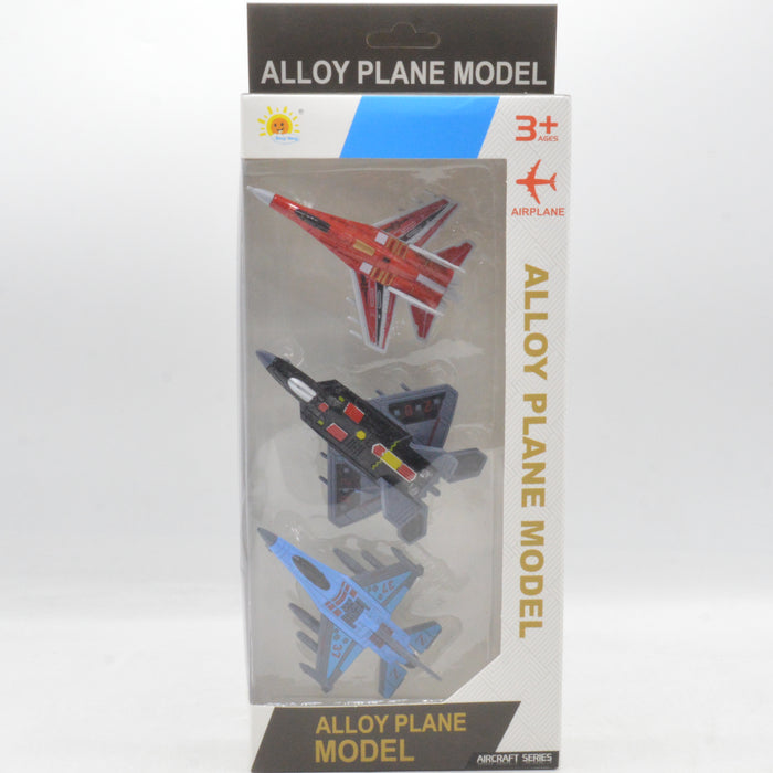Alloy Model Airplane Pack of 3
