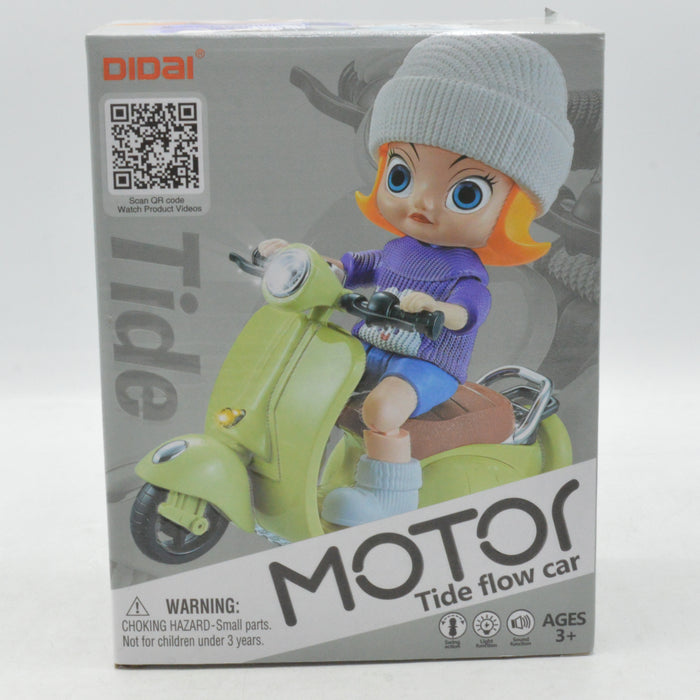 Motor Car Girl with Lights & Sound