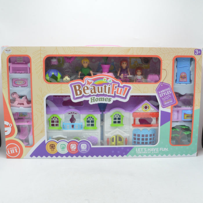 Beautiful Home Doll Set