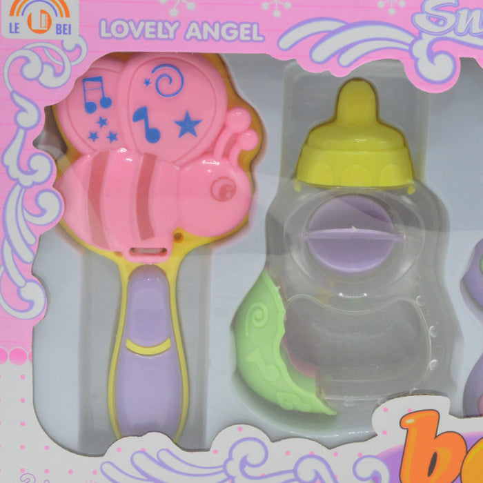 Lovely Baby Rattles 4 Pieces