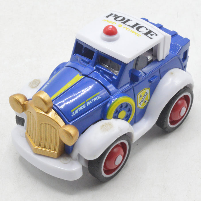 Diecast Metal Body Mini Police Car