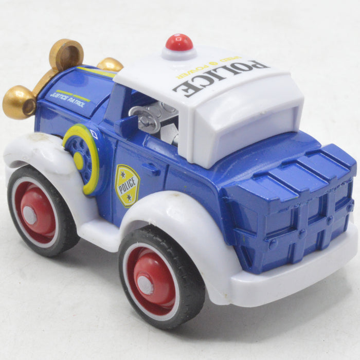 Diecast Metal Body Mini Police Car