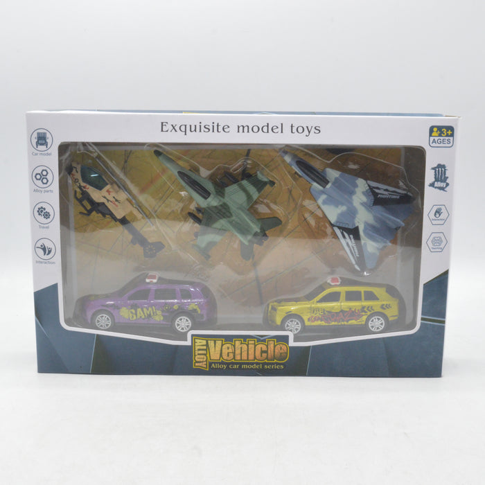 Diecast Model Body Vehicle Pack of 5