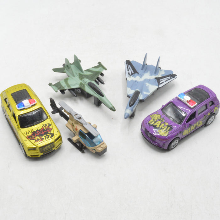 Diecast Model Body Vehicle Pack of 5
