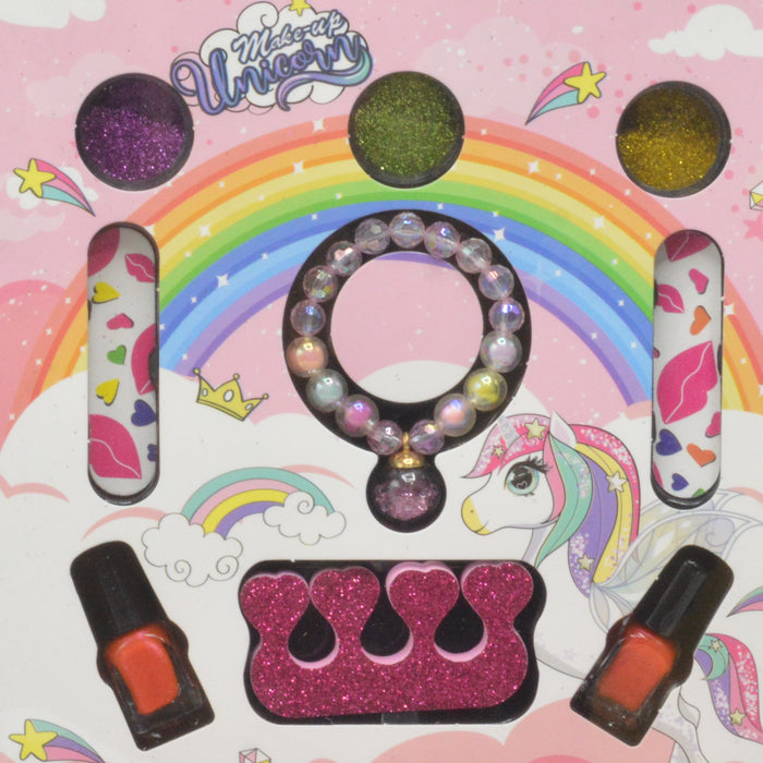 Unicorn Theme Make Up Brief-Case