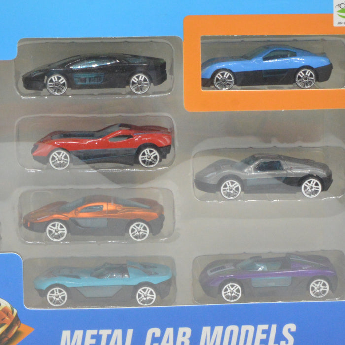 Diecast Model Sports Car Pack of 10
