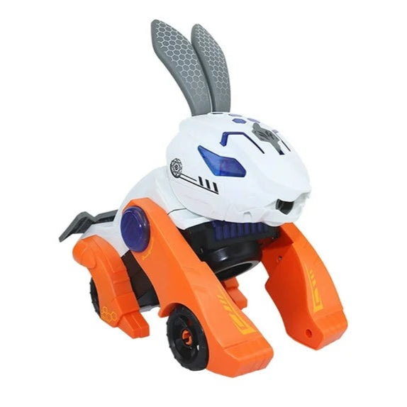 Electric Rabbit Car with Lights & Sound