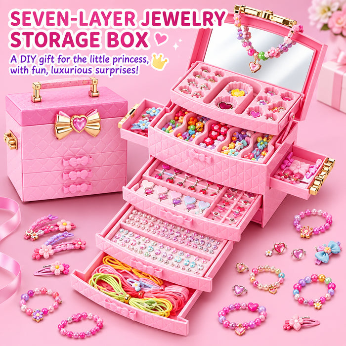 Mermaid Scale DIY Jewelry & Beads Box