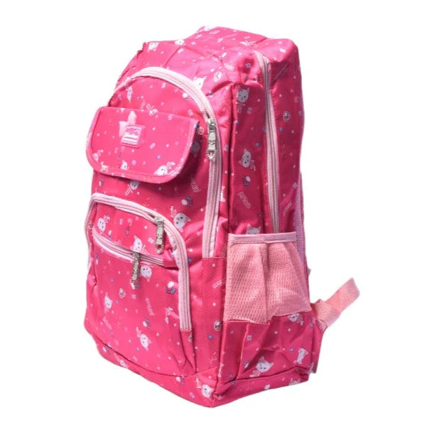 Cute Pink Kitty School Bag