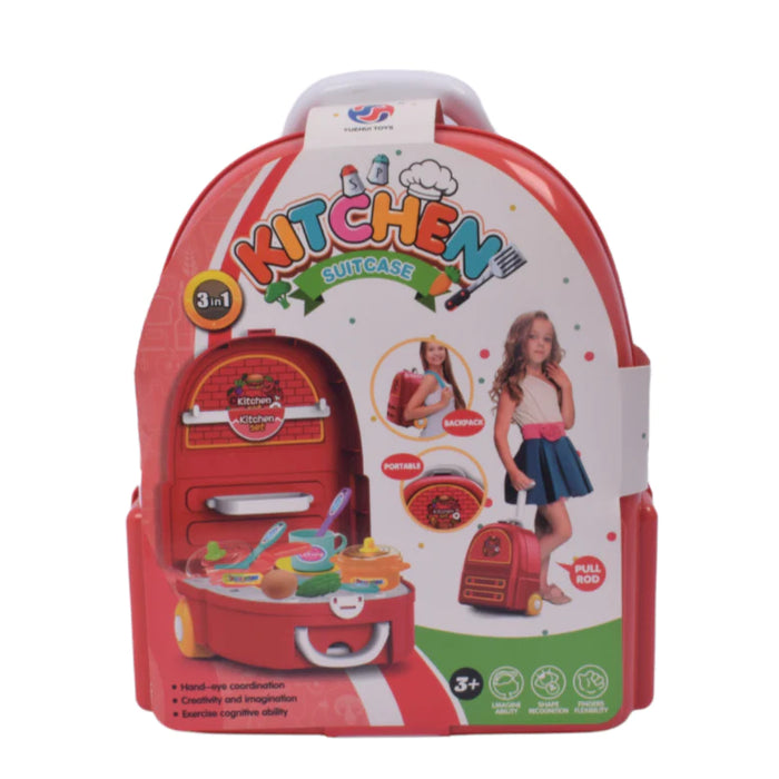 3 in 1 Backpack Kitchen Suitcase