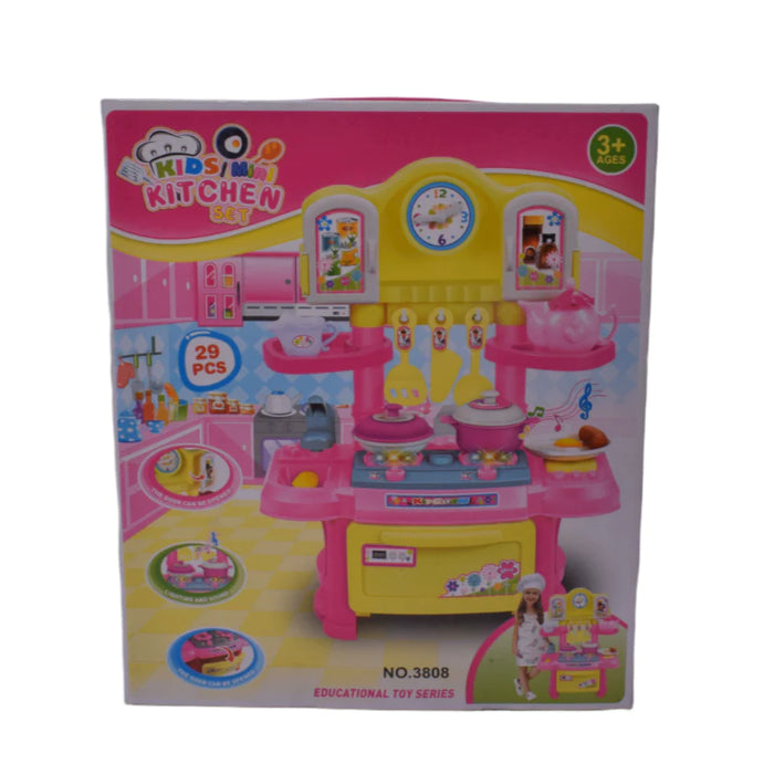 Kids Mini Baby Kitchen Set with Light & Sound