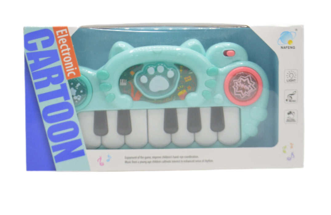 Electronic Bear Theme Piano with Light & Sound