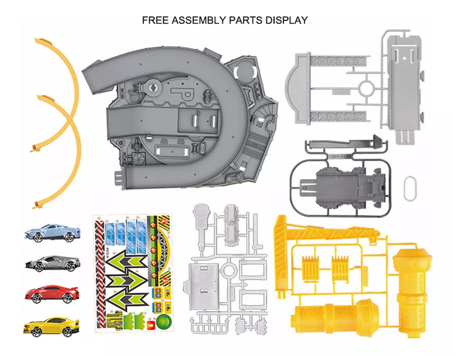 Track Toys Car Parking Lot