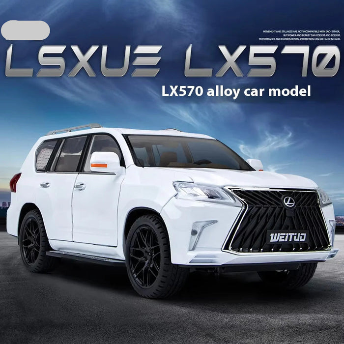 Diecast LX570 Lexus Car with Light & Sound