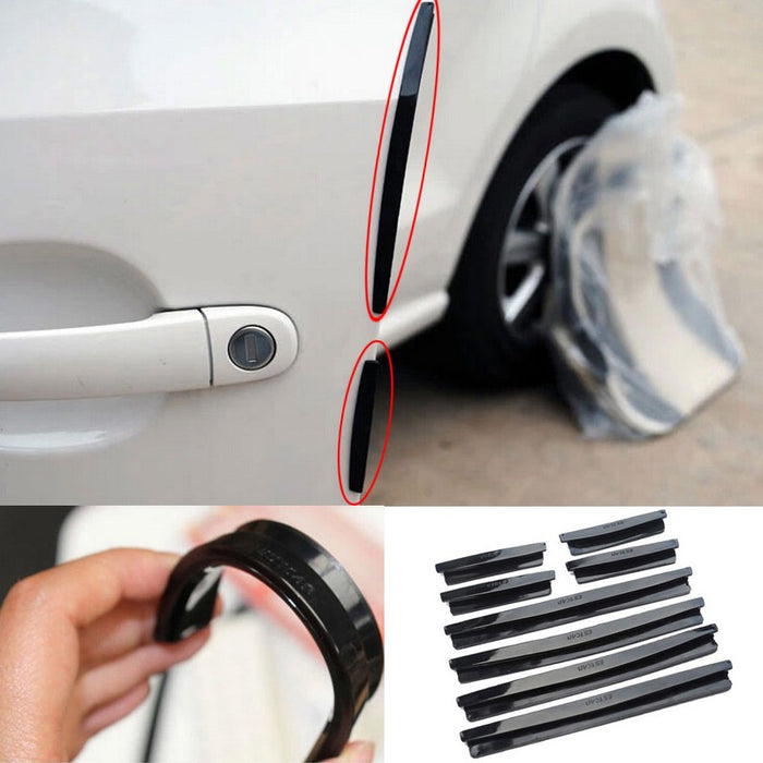 Universal Car Door Guard Trim Protection Black