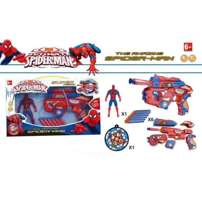 Spiderman Hero Target with Bullets